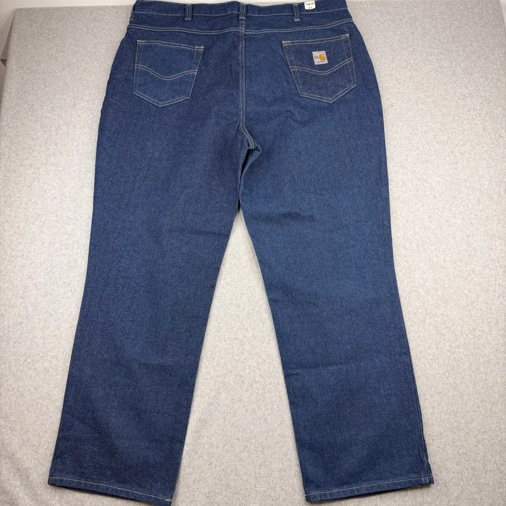 Carhartt Mens FR Flame Resistant Denim Work‎ Jeans 42x30 Blue 280-83 NFPA 2112